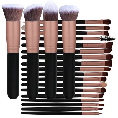 China factory 22pcs Cosmetic Foundation brush Free Sample makeup brushes synthetic fiber Bs-Mall Wholesale Makeup Brushes