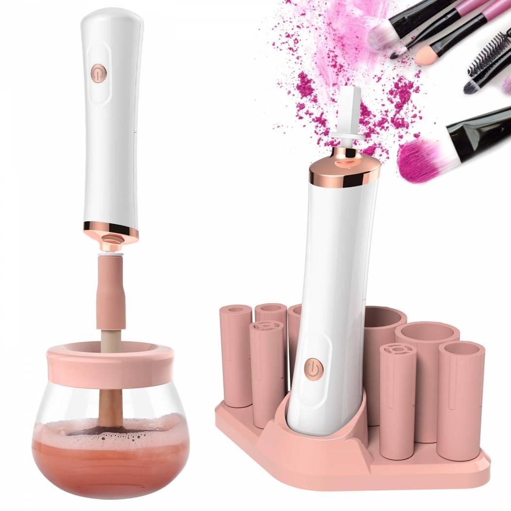 Makeup Brush Cleaner Dryer Machine Electric Cosmetic Automatic Brush Spinner Deep Cosmetic Brush Spinner for Makeup Tools