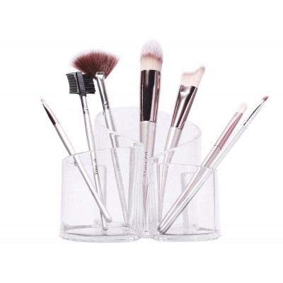 BS-MALL clear makeup brush organize wholesale acrylic makeup brush holder